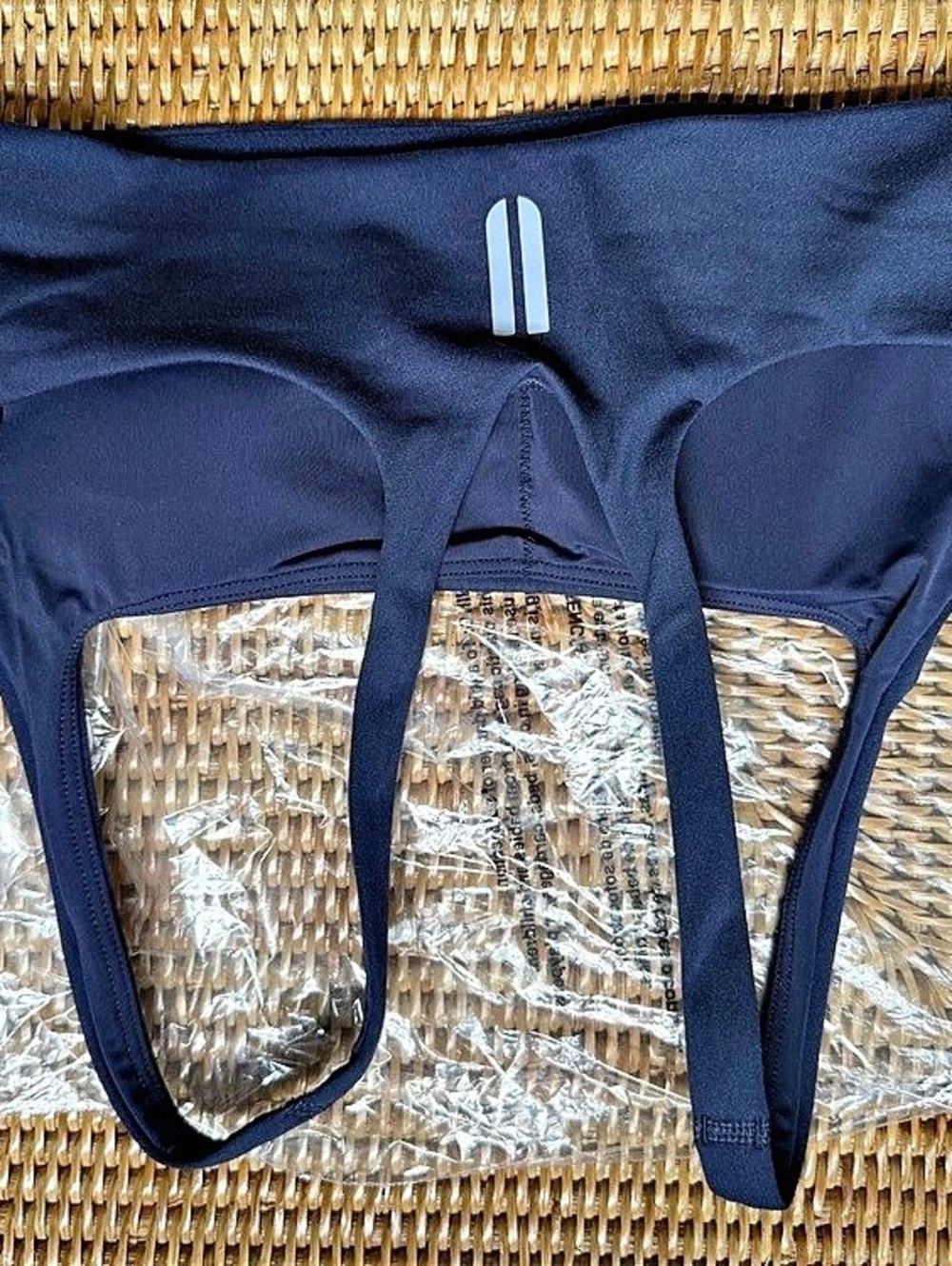 NOBULL women’s NWT low impact training sports bra night navy, racer back, S